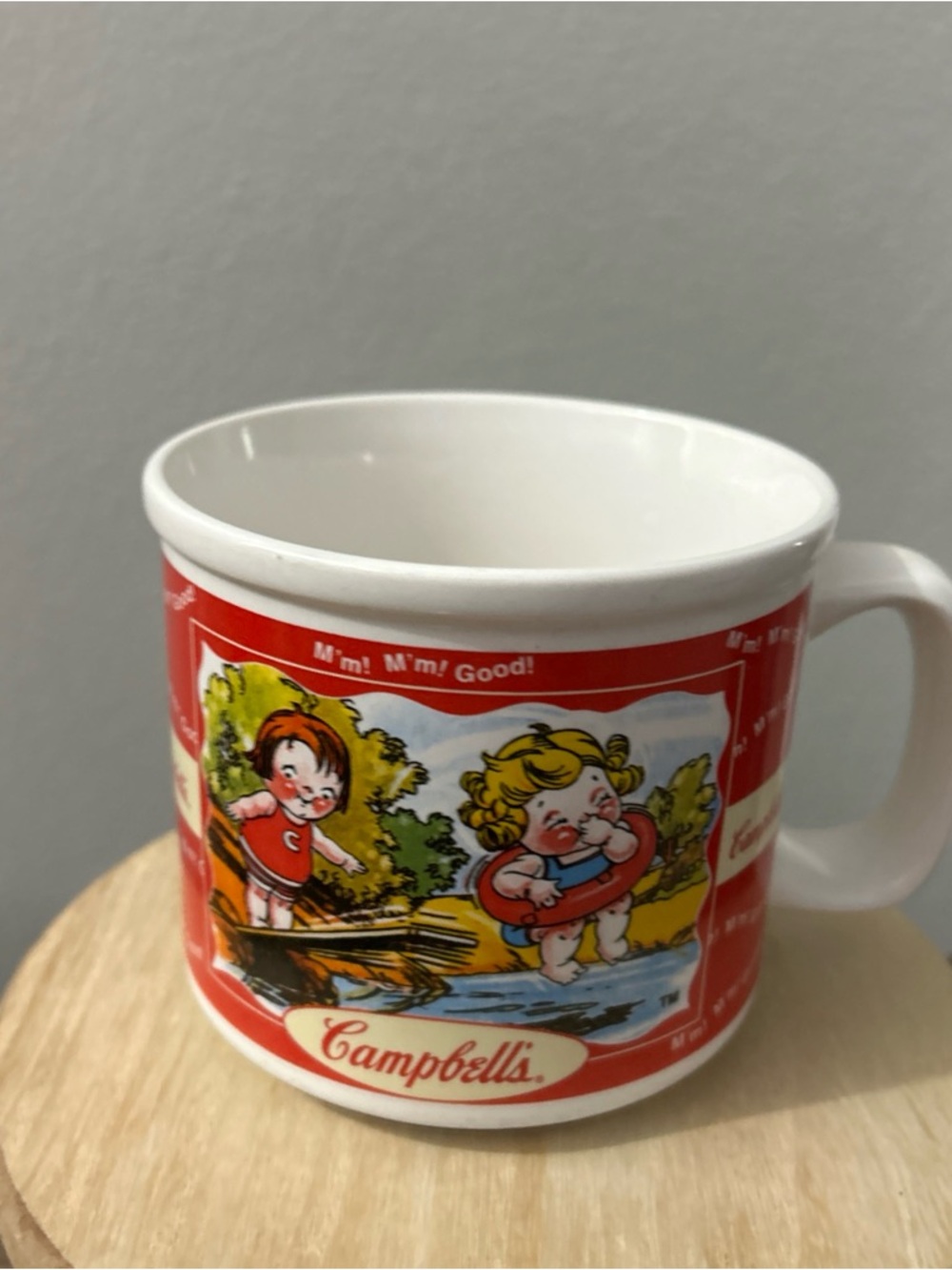 1998 Campbell’s Soup Co. (CSC) Kids Vintage Cup / Mug. Houston Harvest